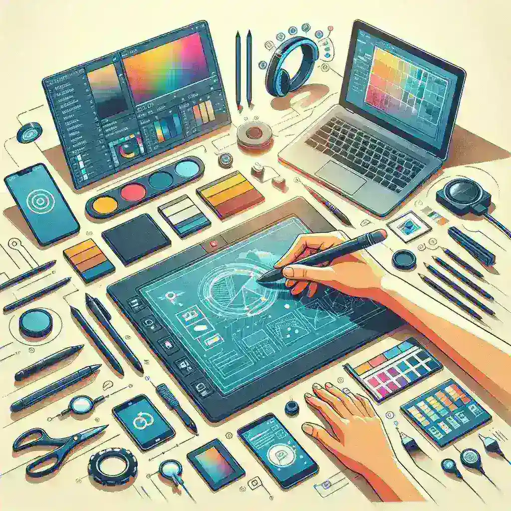 "Interfaz de una aplicación de edición de fotos en línea destacada en la guía completa de 2024 sobre las mejores aplicaciones para editar fotos."